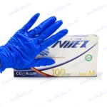 دستکش نیتریل آبی اپی پرفکت 100 تایی (نیتکس)