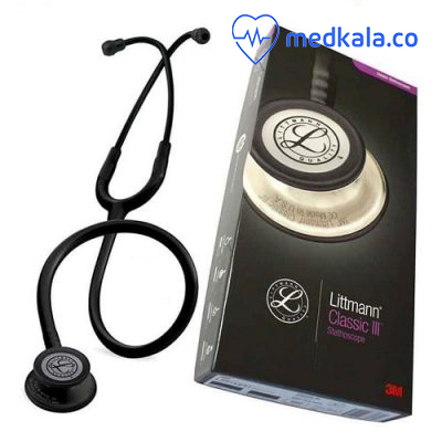 گوشی پزشکی(stethoscope)مدل لیتمن کلاس3 فول مشکی5803