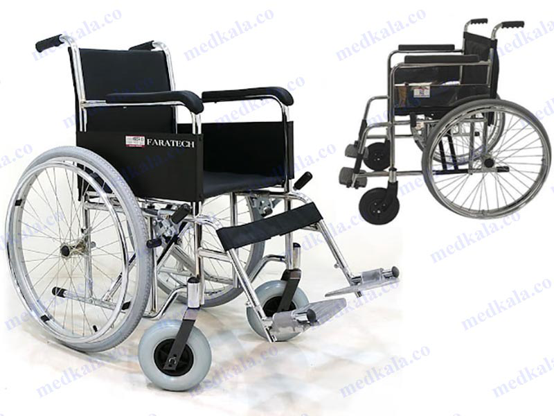 ویلچر ساده جی تی اس  ( JTS ) سایز بزرگ مدل 874E | قیمت + خرید