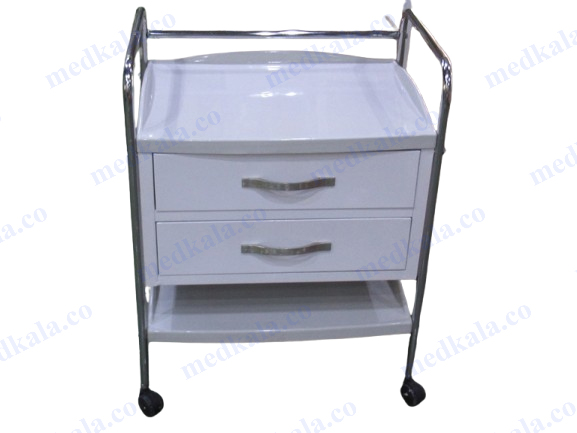 قیمت ترالی پانسمان دو کشو +( خرید ومشخصات)