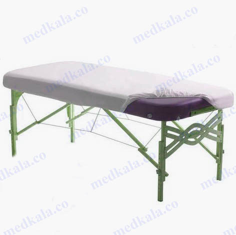 ملحفه دوسرکش دار 220*80 گرماژ 25 گرم یکبارمصرف