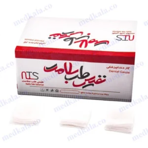 خرید گاز و رول 8 لا دندانپزشکی 5*5 نفیس + ( قیمت ارزان )