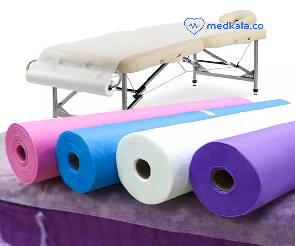 رول ملحفه یکبار مصرف پزشکی + (ویژگی و کاربرد )